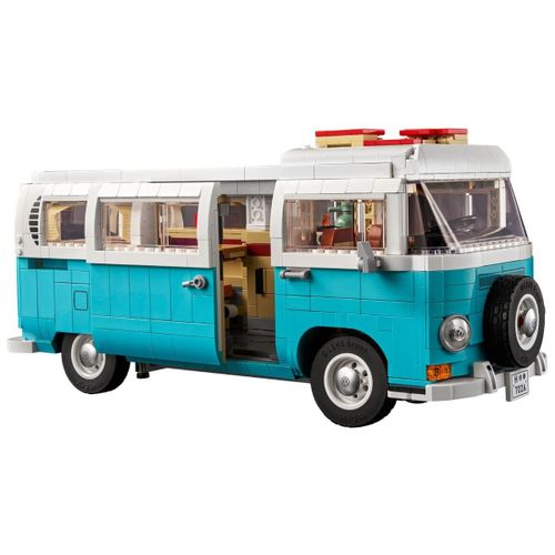 Playset Lego Volkswagen T2 Camper Van 10279 2207 Dijelovi 14 x 15 x 35 cm slika 8