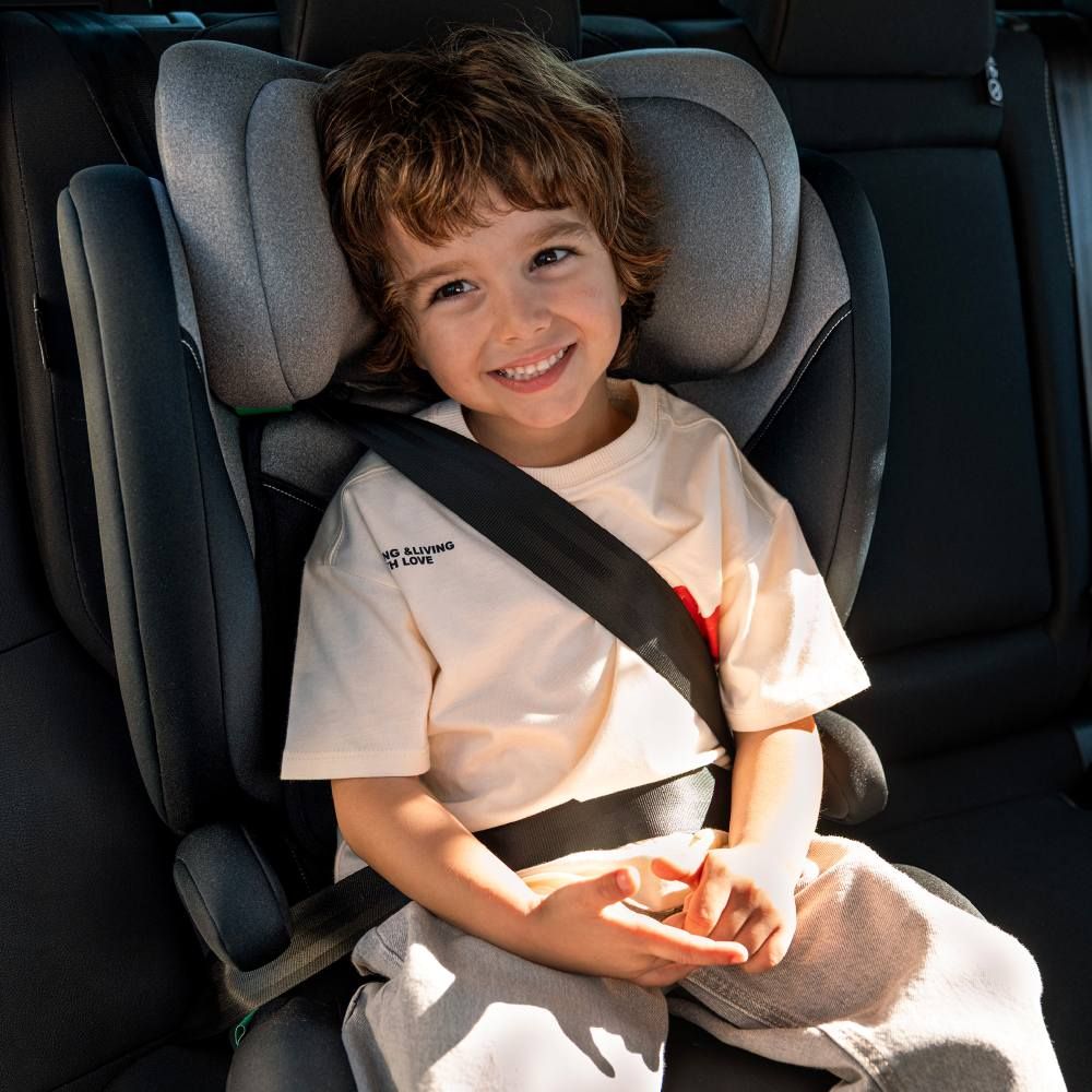 Kinderkraft autosjedalica I-Spark 2 Plus i-Size 15-36 kg (100-150 cm) bez Isofix-a, Grey slika 3