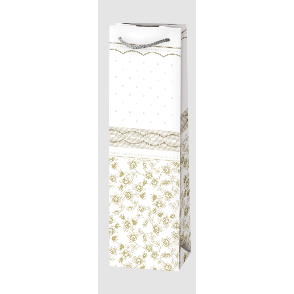 T12BOG14 Ukrasna vrećica za piće Bijela 12x40x9cm, Više dezena slika 5