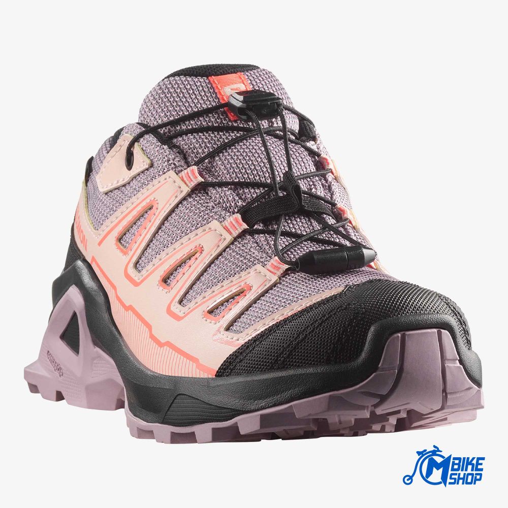 Salomon Dječije patike X Ultra GTX, Nirvana/Black/Fusion Coral slika 3