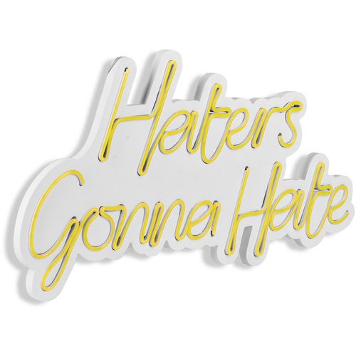 Wallity Ukrasna plastična LED rasvjeta, Haters Gonna Hate - Yellow slika 17