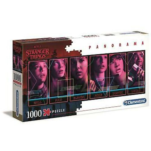 Stranger Things Panorama puzzle 1000pzs slika 1