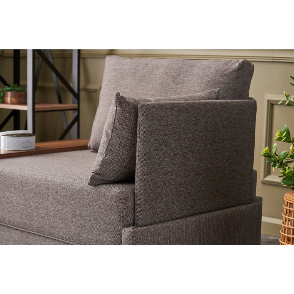 Fly Right - Smeđi Sofa za Jednu Osobu slika 4