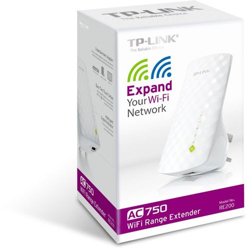 AC750 RE200 Dual Band Wireless Wall Plugged Range Extender, Mediatek, 433Mbps at 5GHz + 300Mbps at 2.4GHz slika 3
