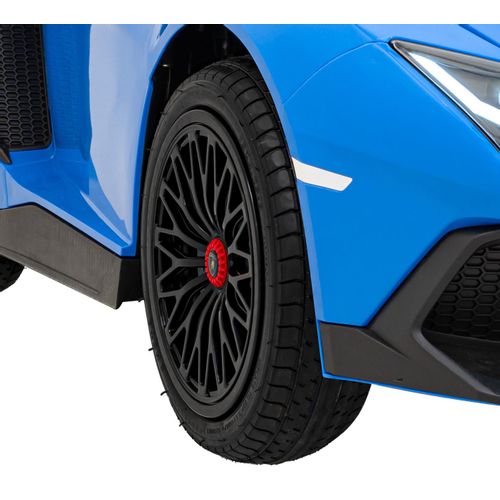 Licencirani auto na akumulator Lamborghini Aventador SV STRONG - dvosjed - plavi slika 4