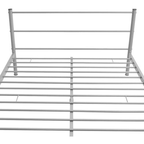 Okvir za krevet metalni sivi 140 x 200 cm slika 21