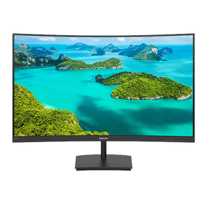 Philips monitor 24" 241E1SC 00 23 6" VA zakrivljen 1920x1080 75Hz 4ms GtG VGA HDMI VESA crna