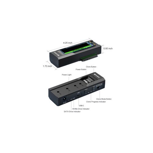 USB Docking Sandberg M2 + NVMe + SATA 136-49 slika 6