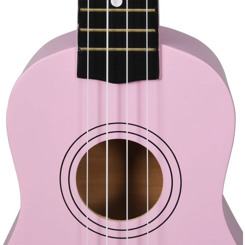 Set dječjeg ukulelea Soprano s torbom ružičasti 21 " slika 9