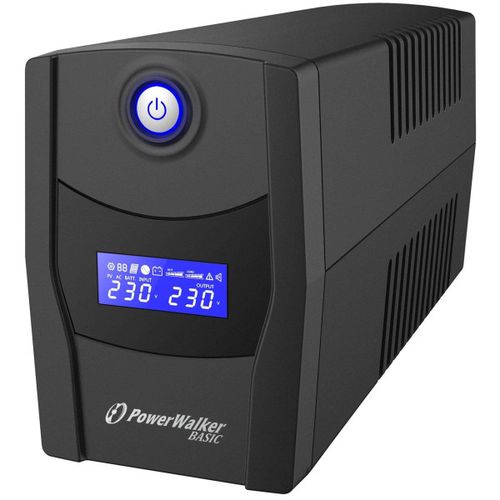 PowerWalker Line-Interactive 1000VA/600W/2xšuko/RJ45/RJ11/USB UPS  slika 1