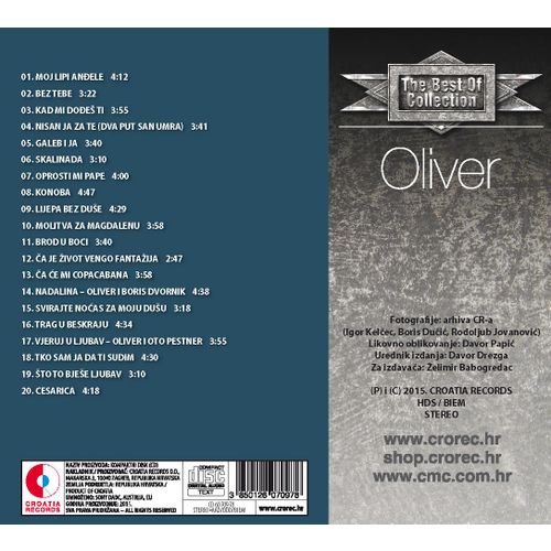 Oliver Dragojević - The Best Of Colection slika 2