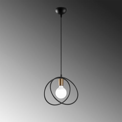 Circle - 2876 Black Chandelier slika 5