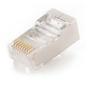 PLUG6SP/50 Gembird Shielded modular CAT6, 50 u pakovanju RJ45 / CENA PO PAKOVANJU