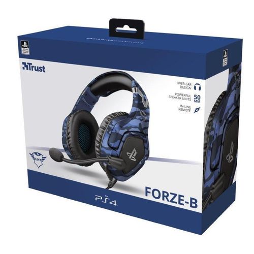 Trust GXT488 FORZE-G PS4 HEADSET BLUE (23532) slika 5