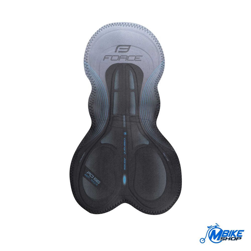 Force Hlače za biciklizam Reflex Line Black M slika 3