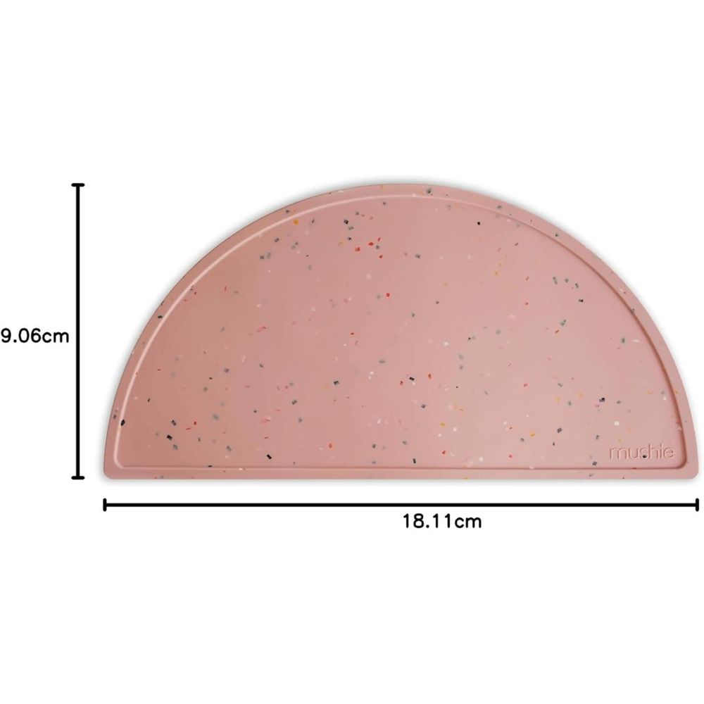 Mushie Silikonski podmetač Confetti 2370249, Pink slika 2