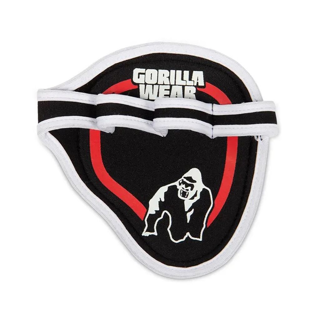 Gorilla Wear GRIP Podloge za dlan, Crno/Crvene slika 2