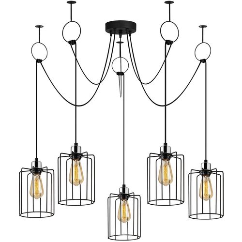 Tel - 6621 Black Chandelier slika 5