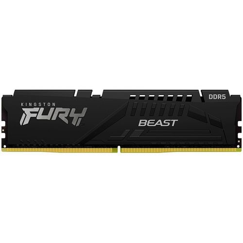 Kingston FURY Beast Black 32GB (2x16GB) DDR5 6000MT/s CL30 DIMM Kit slika 1