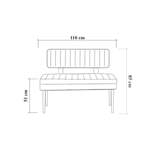 Woody Fashion Klupa, Atlantski bor Antracit, Vina 1053 - 2 - Anthracite, Atlantic slika 5