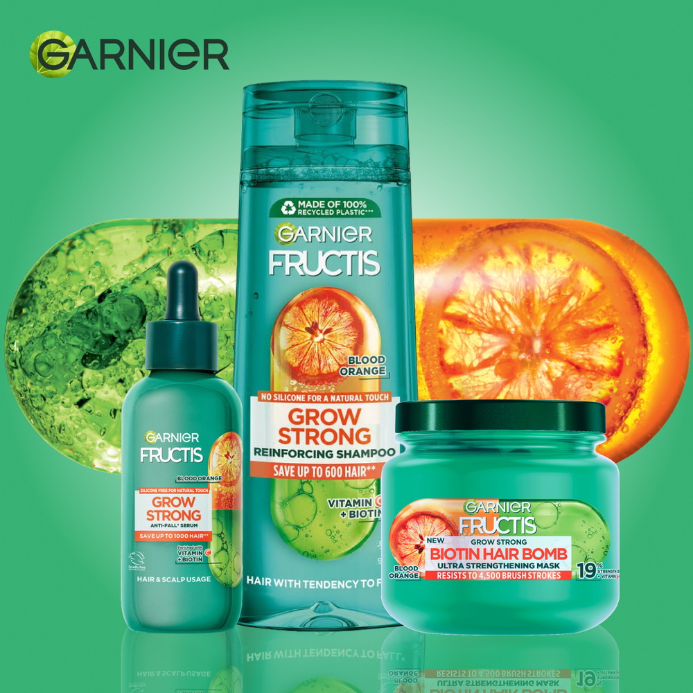 Garnier Fructis Grow Strong Set za njegu kose slika 1
