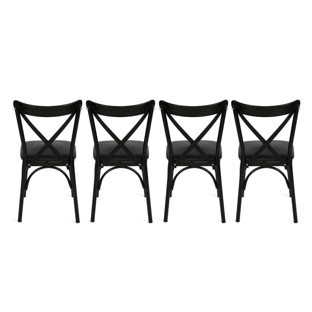 Ekol 1331 V4 Crni Set Stolica (4 Komada) slika 5