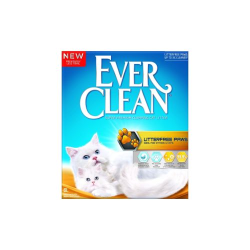 EverClean Litterfree Paws 6 L, posip za mačke slika 1