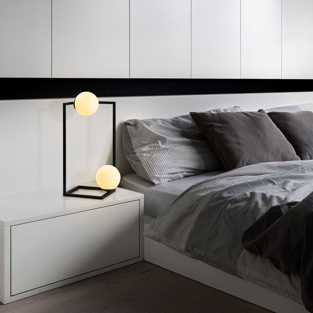 Crna Stolna Lampa Corner - 15020 slika 3