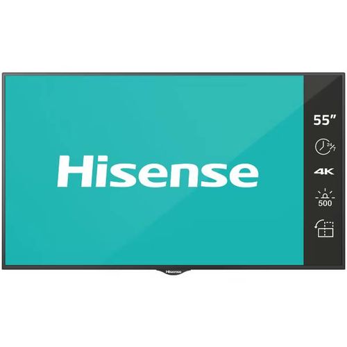 HISENSE 55 inča 55BM66AE 4K UHD 500 nita Digital Signage Display - 24/7 Operation Android 9 slika 2