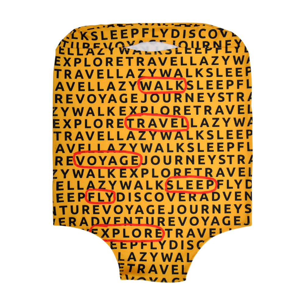 DOGO Navlaka za kofer Crosswords 47x68cm slika 3