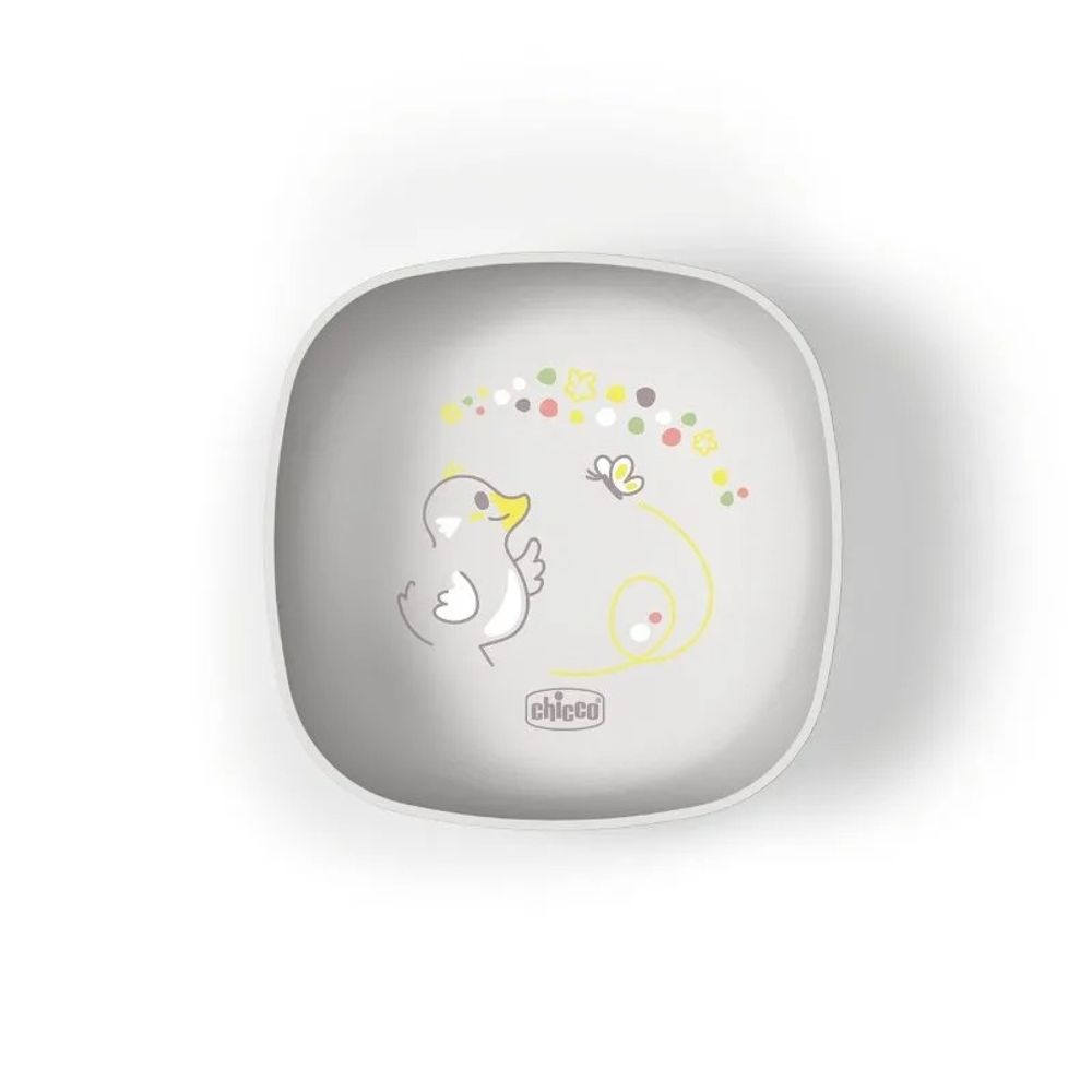 Chicco Zdjelica sa poklopcem Bowl With Lid, Grey slika 3