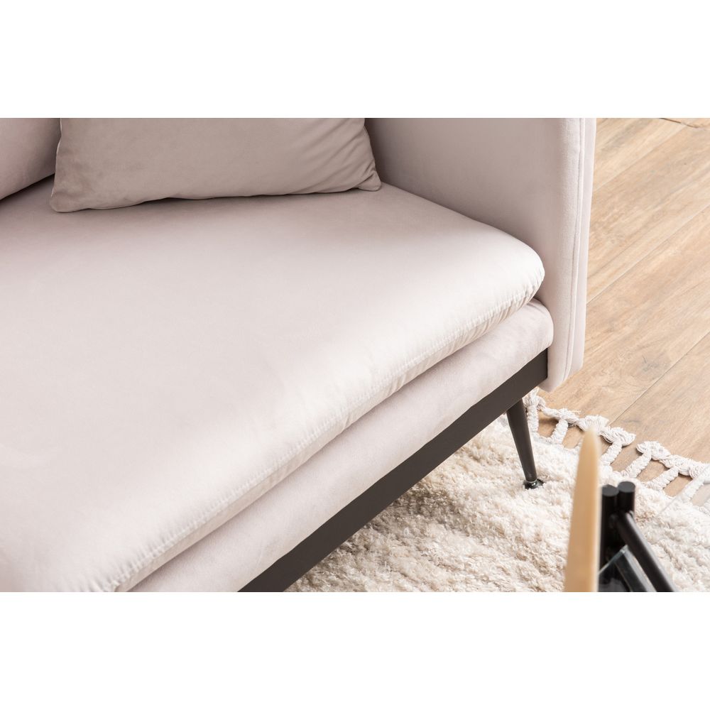 Reya - Ecru Ugaona Sofa slika 6