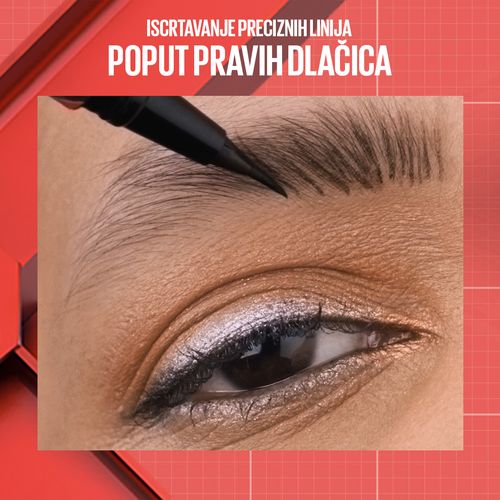 Maybelline New York Build-A-Brow 2 u 1 olovka za obrve i gel za fiksiranje 260 deep brown slika 10