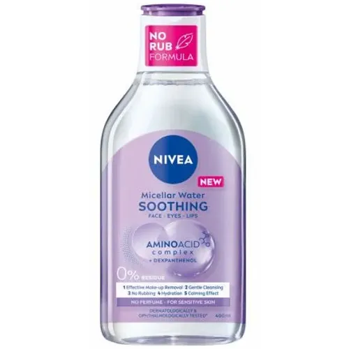 Nivea micelarna voda za osjetljivu kožu Soothing 400ml slika 1