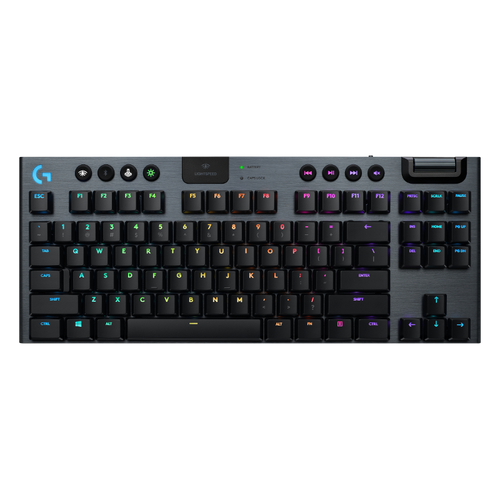 Logitech G915 TKL, meh. tipkovnica, tactile, crna slika 1