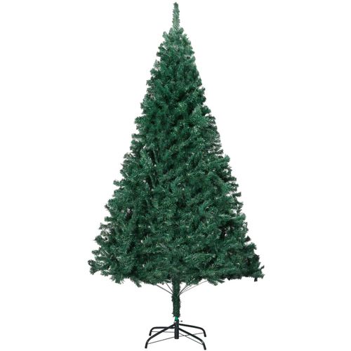Umjetno božićno drvce s gustim granama zeleno 150 cm PVC slika 2