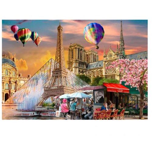 Wooden City Drvene puzzle - Pariz M slika 2