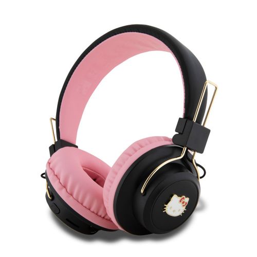 HELLO KITTY bluetooth slušalice 'over head/preko glave' METAL LOGO PINK slika 1