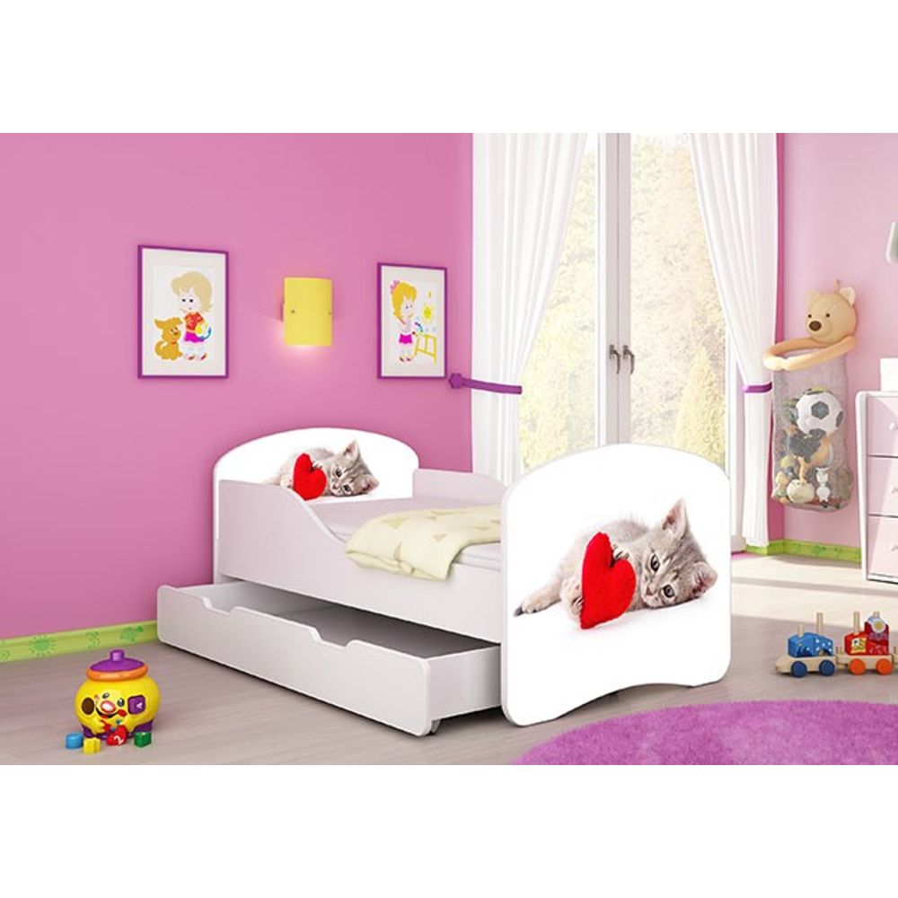 ACMA Dječiji krevet Acma I sa ladicom - 160x80cm - Dezen 40 slika 1