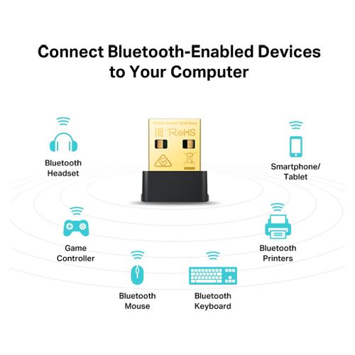 Bežični adapter TP-LINK Archer T2UB Nano/BT 4.2+Wless AC600/433Mbps/150Mbps slika 2