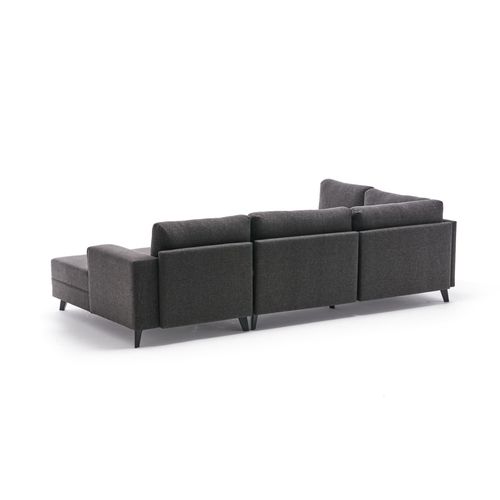 Atelier Del Sofa Kutna garnitura na razvlačenje, Antracit, Efsun - Anthracite slika 7