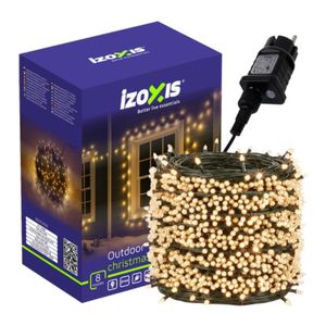 Izoxis 500 LED vanjska božićna svjetla – 35 m bijela