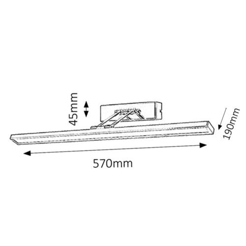 Rabalux Picture slim 60 LED 12W slika 4