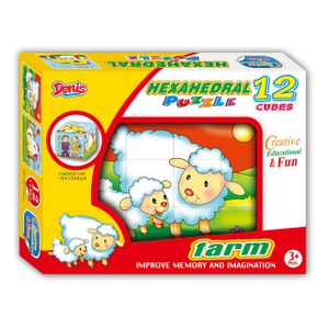 Denis Puzzle / Slagalica od 12 kocki, Farma