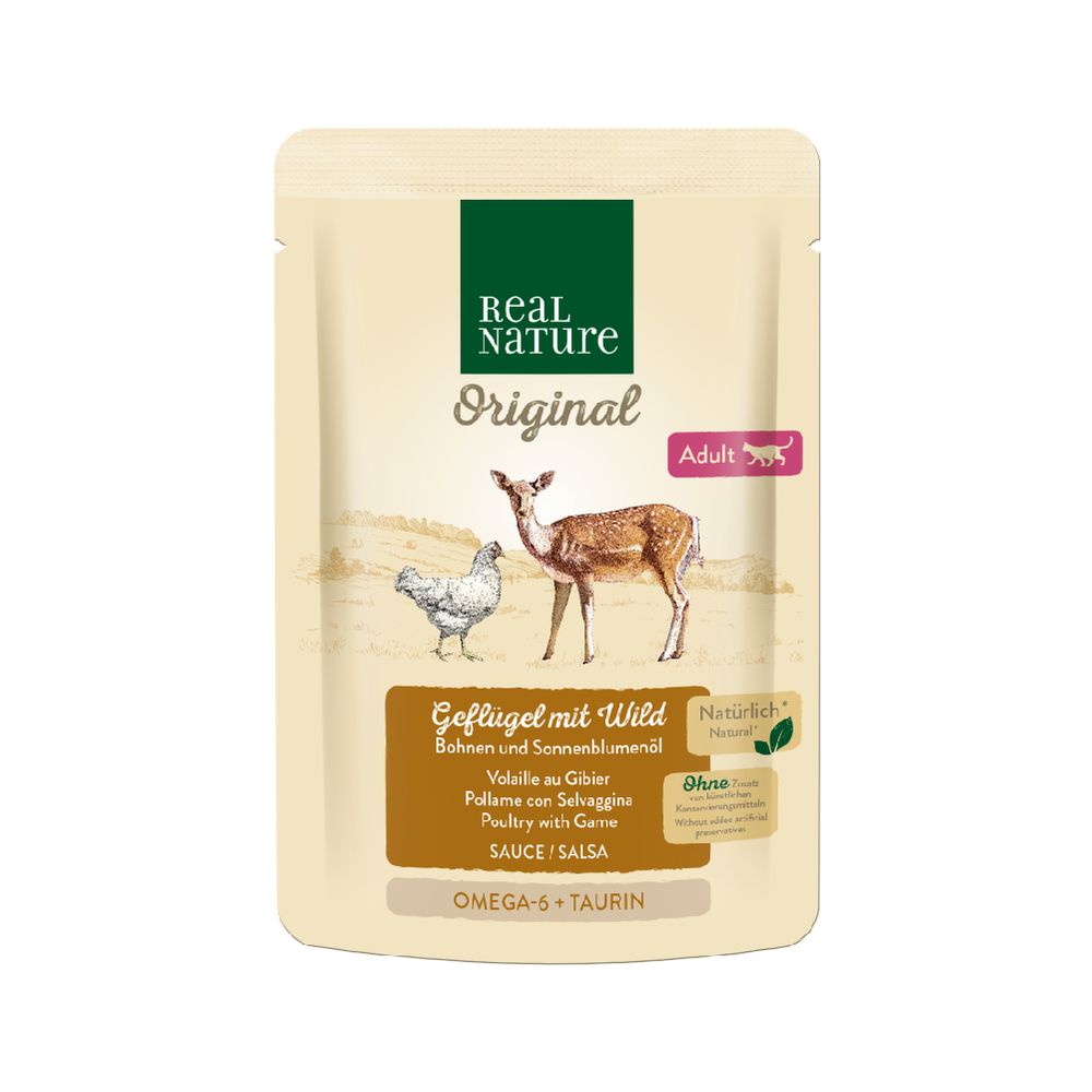 Real Nature Cat Adult ragu perad i srnetina 85 g slika 1