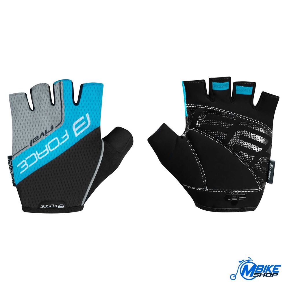 Force Rukavice za biciklizam Rival Black/Blue L slika 1