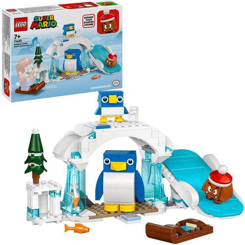 LEGO® SUPER MARIO™ 71430 Penguin i obitelj u snježnoj pustolovini – proširena staza slika 3