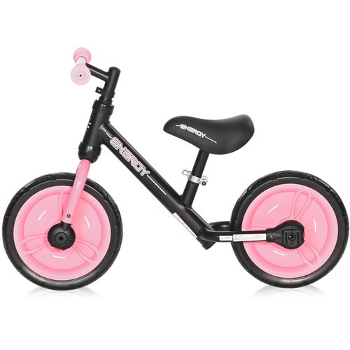 LORELLI ENERGY 2u1 Dječji Balansirajući Bicikl ili Bicikl s pedalama i Pomoćnim kotačima Black/Pink (2-4 god.) slika 6