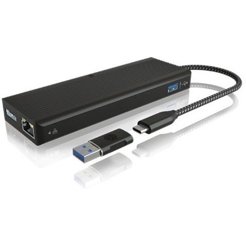 Icybox IB-DK4080AC USB-C na USB-A docking stanica 9-u-1 s Power Delivery do 100W slika 5