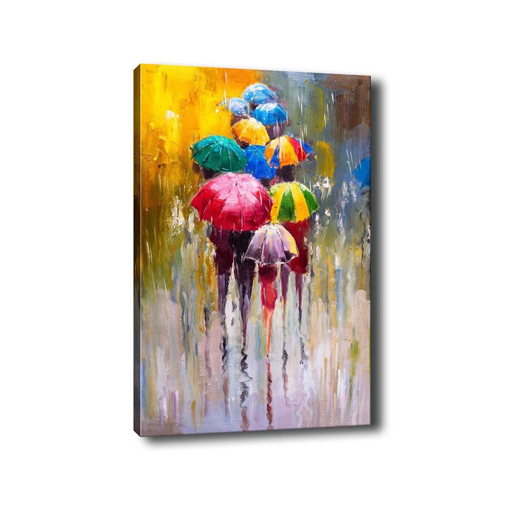 Dekorativna Kanvas Slika (50 x 70) - 248 Multicolor slika 2